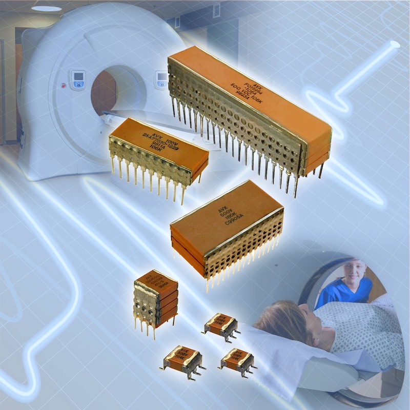 AVX's latest high-voltage stacked SMPS capacitors suit high voltage apps